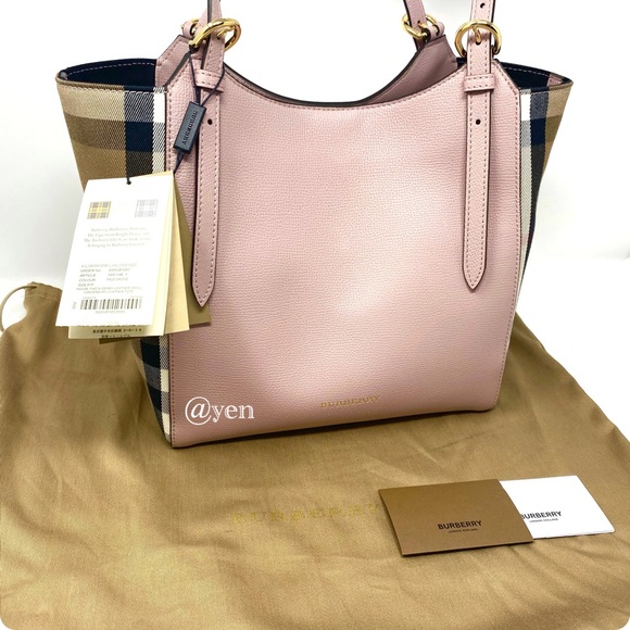 Burberry pink house check durby Canterbury tote - Picture 3 of 15